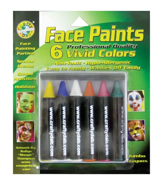 Face Paint Crayons 