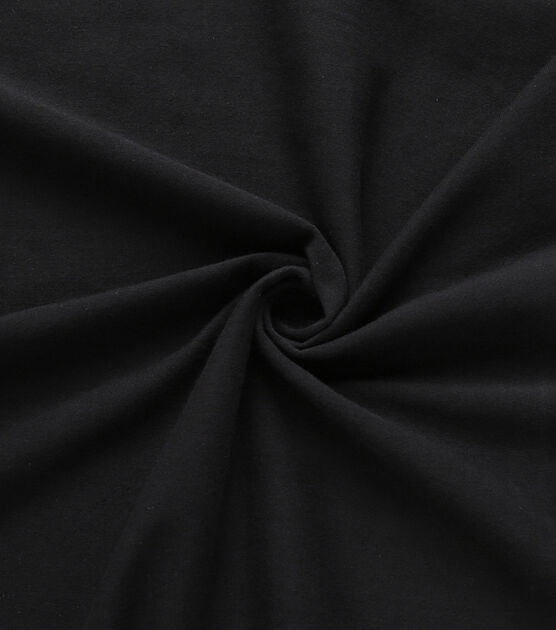 Texture Background Soft Black Spandex Fabric With Crumpled