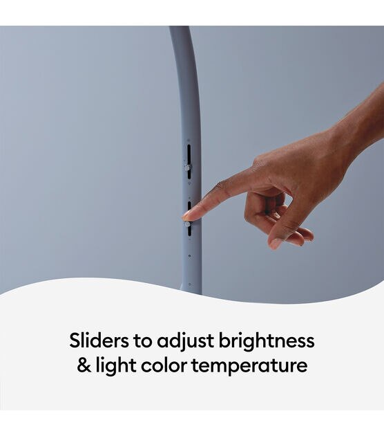 Slimline Adjustable Brightness Floor Lamp - The Daylight Company
