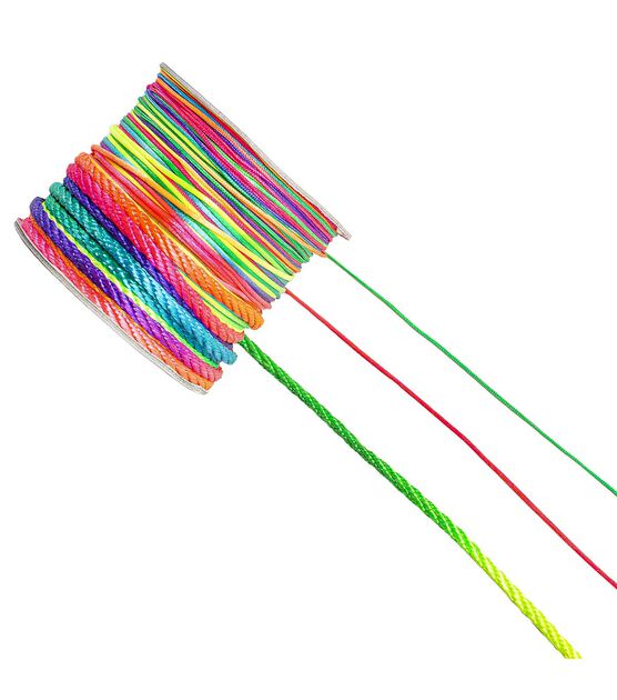 3ct Rainbow Nylon Cords by POP!, , hi-res, image 5