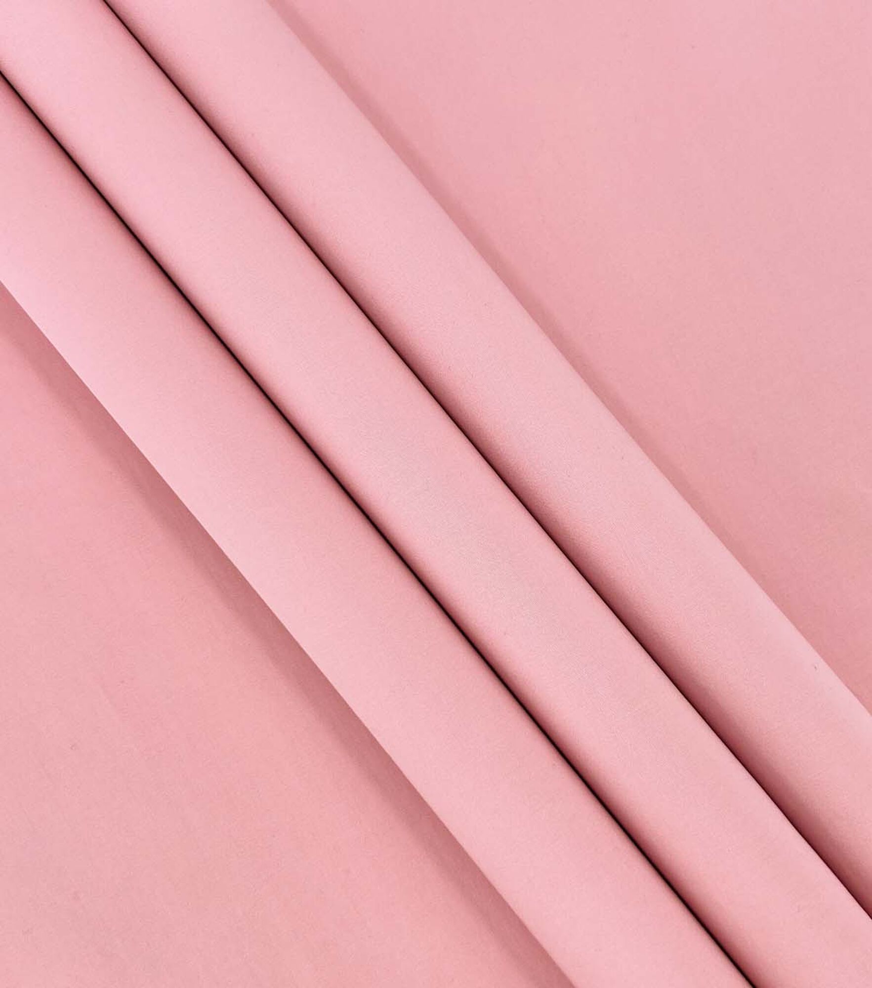 Solid Cotton Sateen Fabric, Peach Skin, hi-res