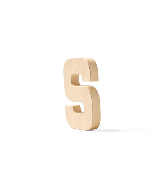 Darice Small Paper Mache Letters 6 Inches 