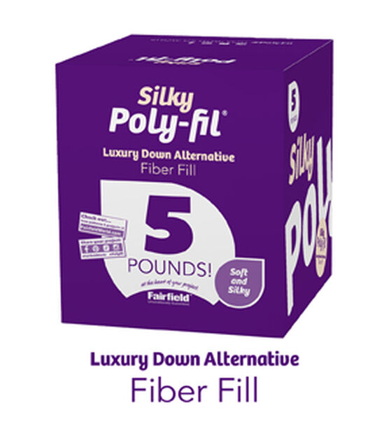 Poly - Fil Premium Polyester Fiber Fill 5Lb Box