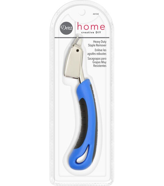 Staple Remover, Staple Puller Tool, Upholstery and Construction Heavy Duty  Staple Remover, Strength Staple Puller Removing All Kinds of Staples(Blue)