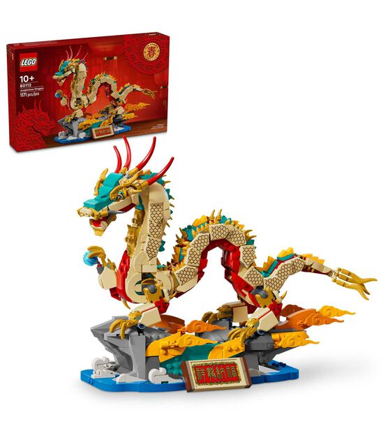 LEGO Spring Festival Auspicious Dragon Toy 80112 Set