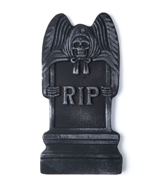 15" x 8" Halloween Mini Tombstones 6pk by Place & Time, , hi-res, image 2