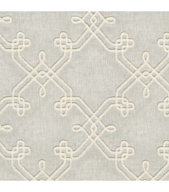 Waverly Majestic Embroidered Linen Fabric