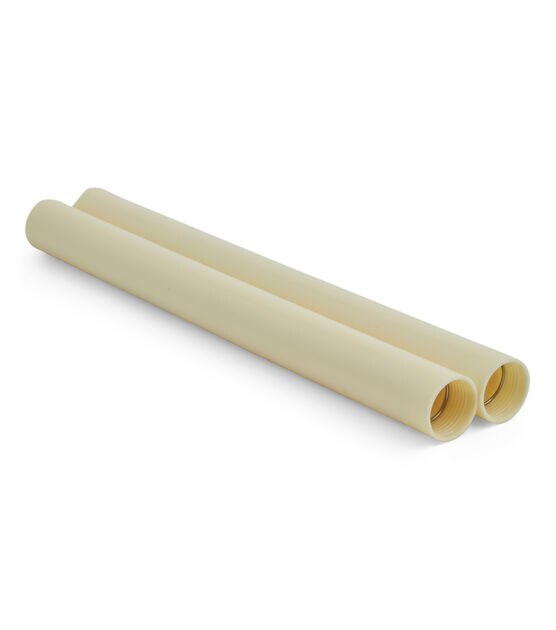 Flameless Cream LED Wax Taper Candles 2pk, , hi-res, image 4