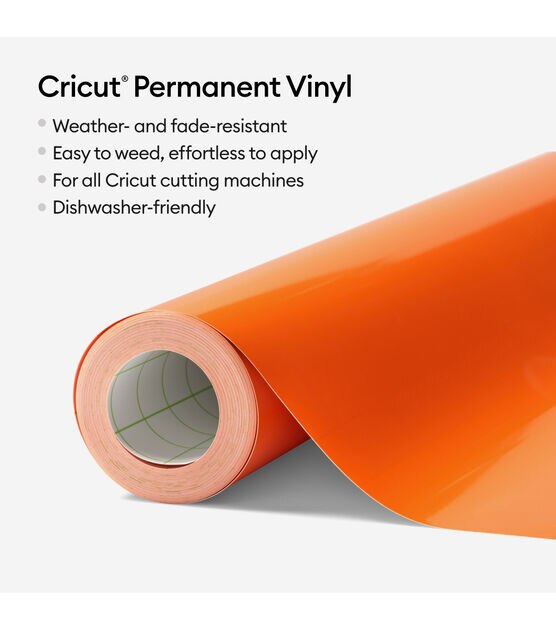 Cricut 12" x 15' Bulk Permanent Vinyl Roll, , hi-res, image 4