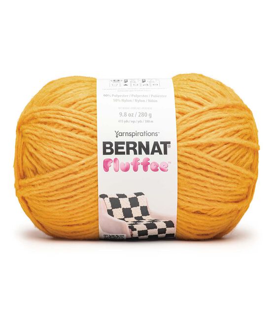 Bernat Fluffee 415yds Bulky Polyester Yarn