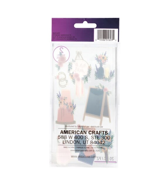 American Crafts Stickers Boho Wedding, , hi-res, image 3