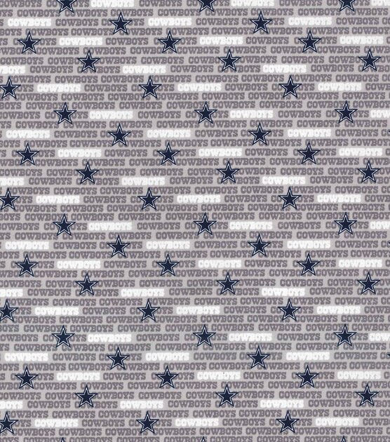 NFL - Dallas Cowboys Navy White Yardage Size 58/60 in Blue Cotton Novelty | Fabric Traditions