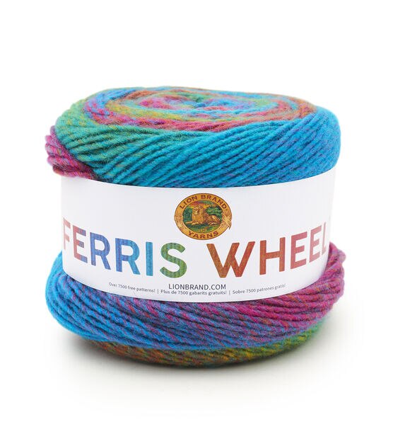 Lion Brand Ferris Wheel 270yds Worsted Acrylic Yarn, , hi-res, image 1