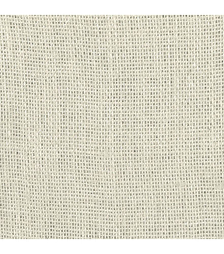 44" Burlap Fabric by Happy Value, Oyster, swatch