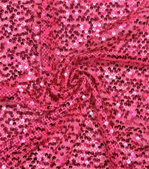 Broadway Sequin Fabric – Red-Red Sequin