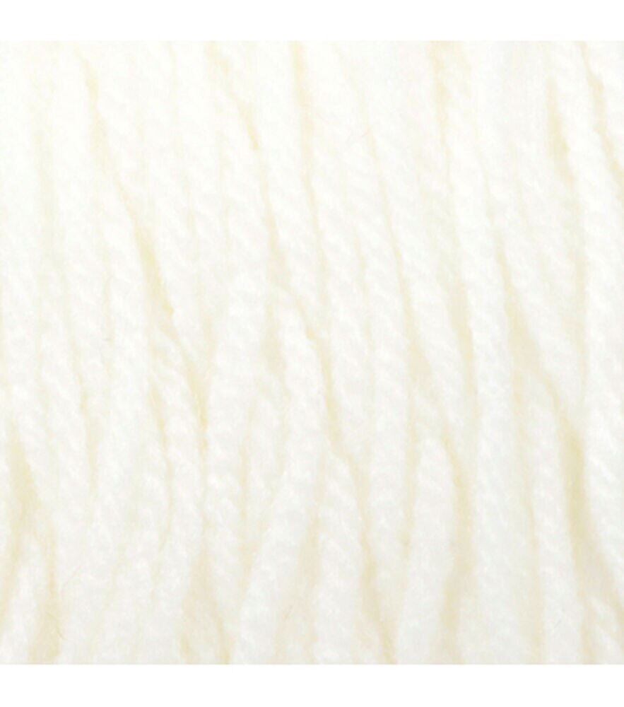 Bernat Super Value Yarn, 7 oz, Gauge 4 Medium Worsted, Winter White