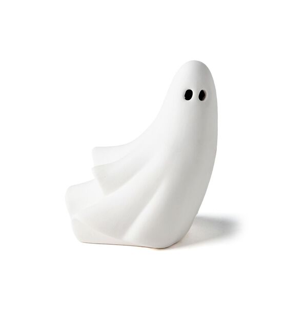 6.5" Halloween LED Ceramic Flying Ghost by Place & Time