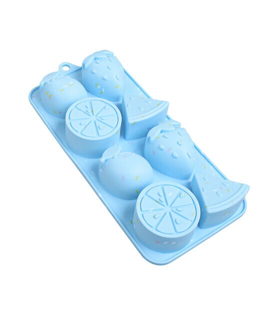 Ice cube mold one bite summer ice lattice single square shape