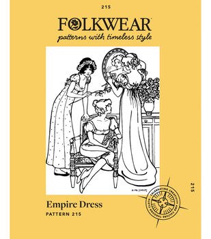 Folkwear A Lady's Chemise - Nightgown or Simple Summer Dress - sizes XS -  3XL Sewing Pattern # 223