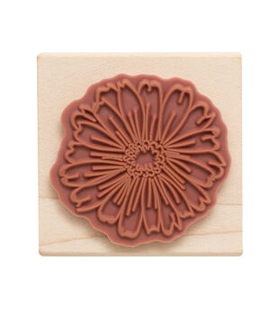 American Crafts Wooden Stamp Thank You