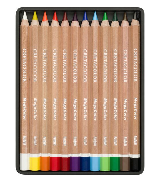 Cretacolor MegaColor Pencil Set 12pc