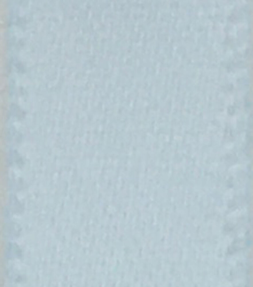 3/8" x 30' Satin Ribbon by Place & Time, Omphalodes Blue, swatch, image 2