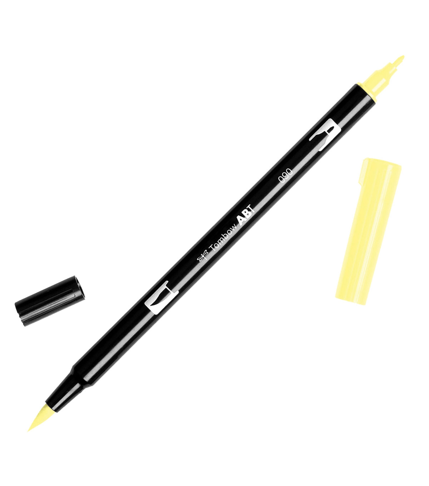 Tombow Dual Brush Pens, 090 Baby Yellow, hi-res