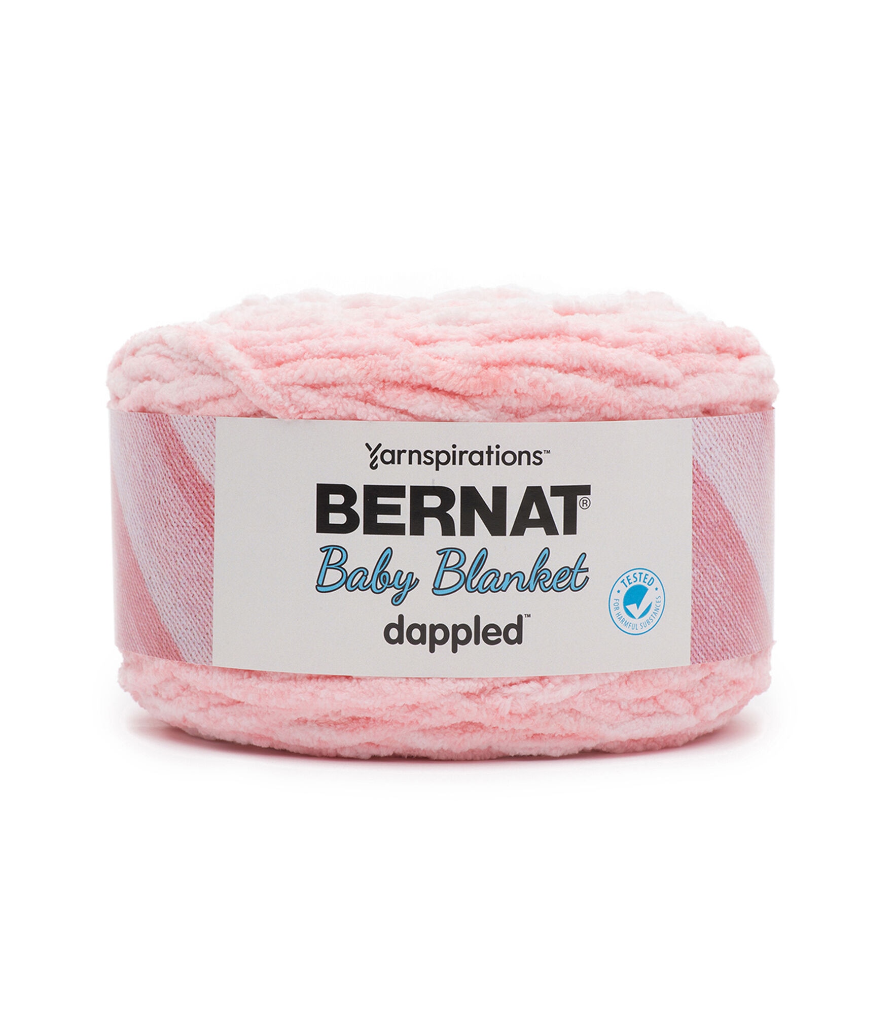 Bernat Baby Blanket Dappled 220yds Super Bulky Polyester Yarn, Ever After Pink, hi-res