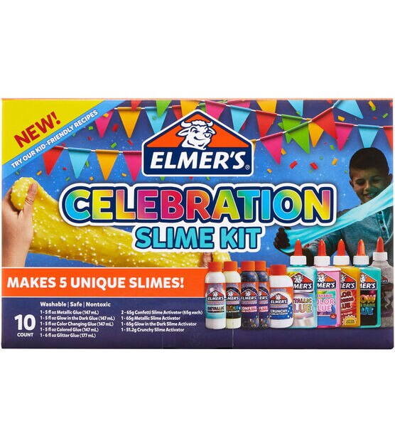 Elmers Metallic Slime Kit 4 pieces