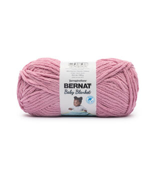 Bernat Baby Blanket Pitter Patter Yarn, Pink