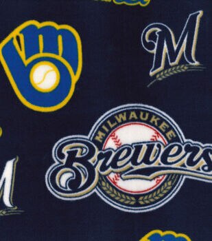 Wraft Fanatics 9416647769 8 x 32 in. MLB Heritage Slogan Design Milwaukee  Brewers Wool Banner, 1 - Kroger