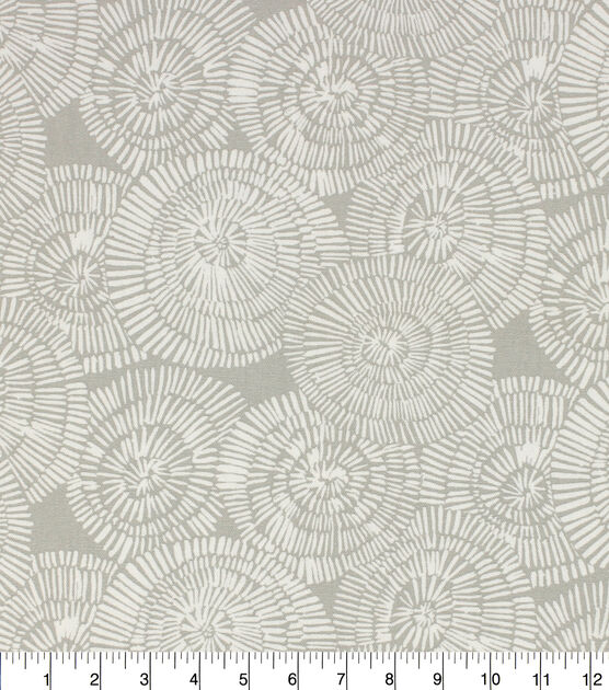 Bexley Grey Cotton Canvas Home Decor Fabric, , hi-res, image 2