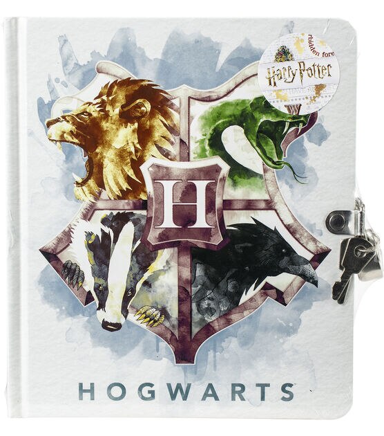 Harry Potter Watercolor Crest Diary