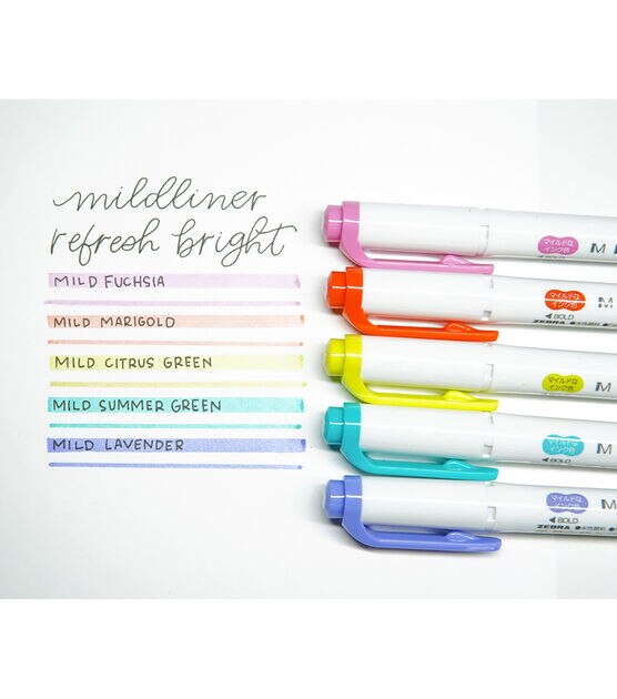 Zebra's Mildliner Highlighter Assortment 10pk