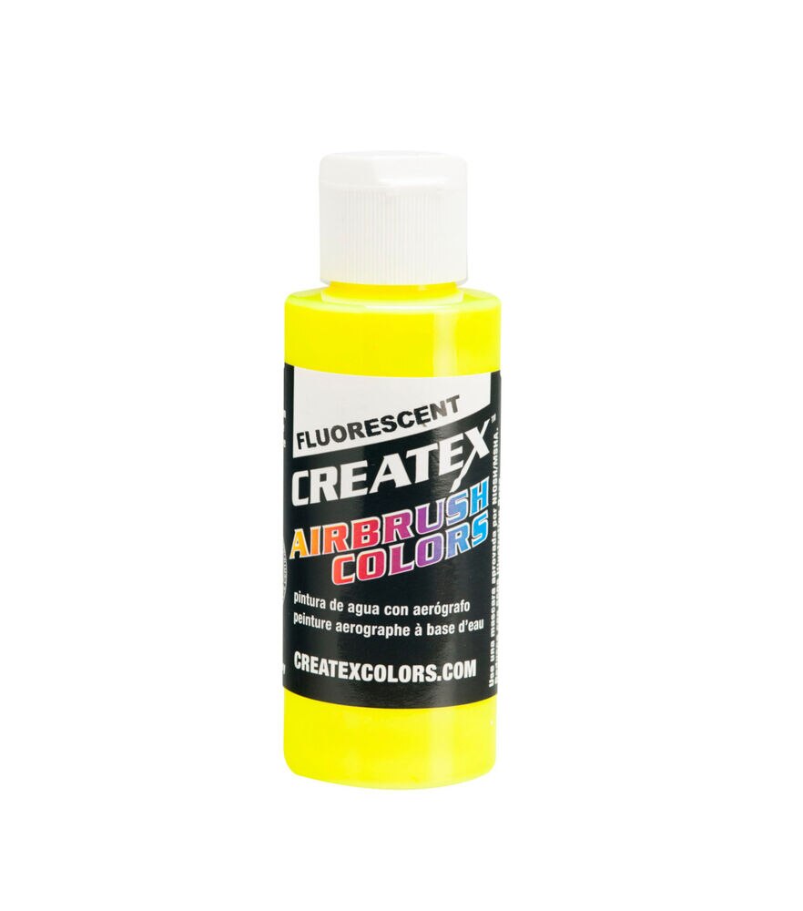 Createx Airbrush Colors 2oz Fluorescent Green