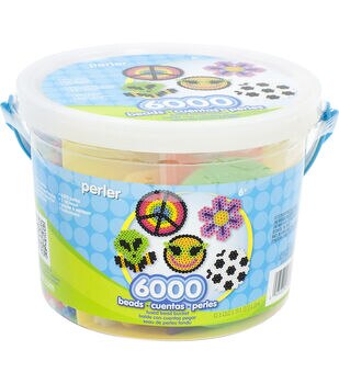 Perler Multi-Mix Fuse Beads Jar, Assorted Colors, Pack of 22000 (PER17000)