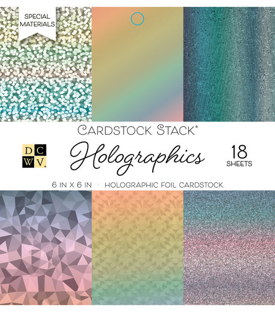 Holographic Cardstock - Iridescent Cardstock - 12x12 - 10 pack –  CelebrationWarehouse