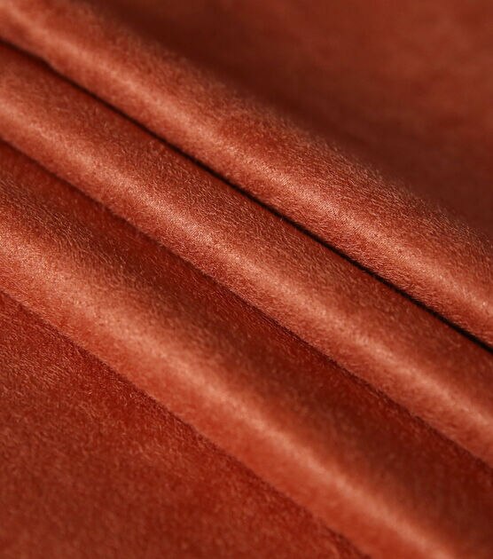 Home Decor Solid Fabric-Signature Series Suede True Red