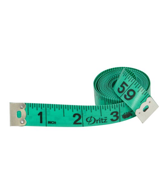 Dritz Quilting 288 Yardage Tape Measure, Measuring Tape Sewing, Seamstress,  Orange/yellow Tailor Cloth Soft Flexible Ruler Tape 
