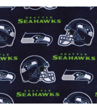 Fabric Traditions NFL Cotton Broadcloth Seattle Seahawks Fabric