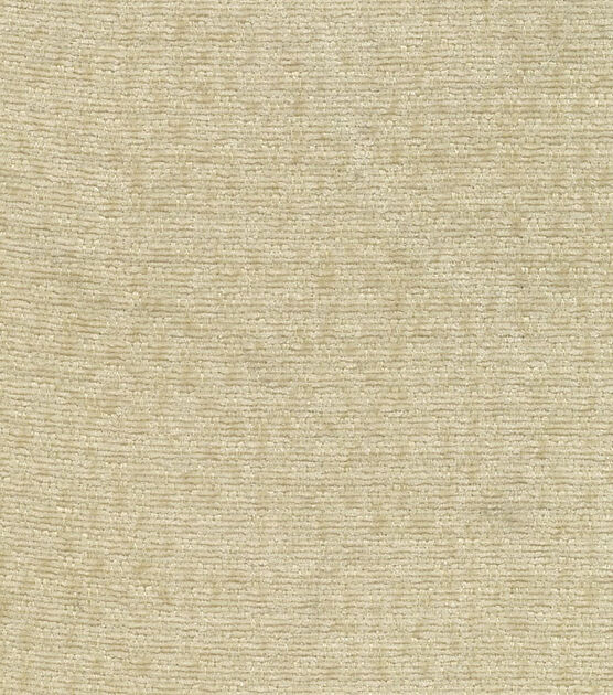 Signature Series Lightweight Decor Chenille Fabric 54" Beige