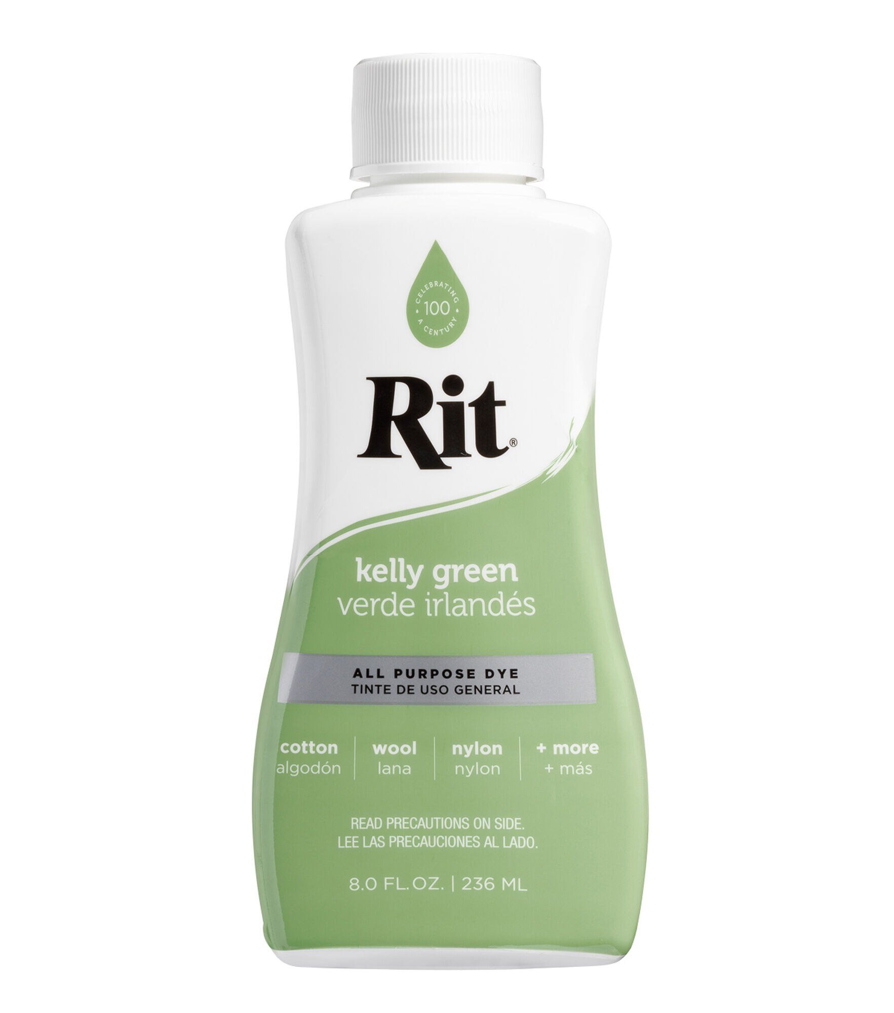 Rit Dyes Apple Green Liquid 8 Oz. Bottle PACK OF 4 