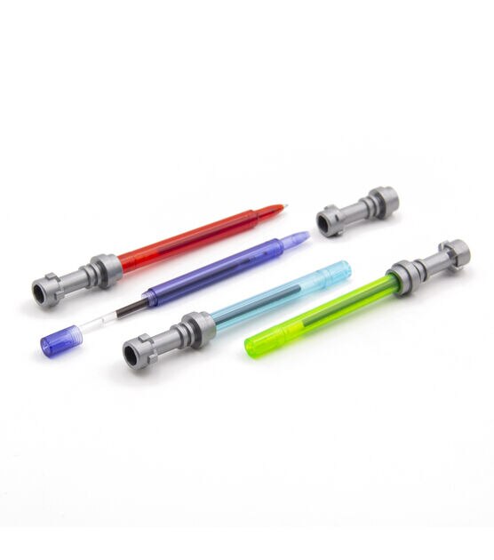 LEGO 4ct Star Wars Light Saber Gel Pens Set, , hi-res, image 4
