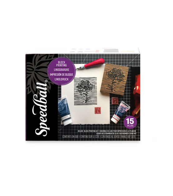 The Complete Lino Cutting & Printing Kit (30 pcs set)