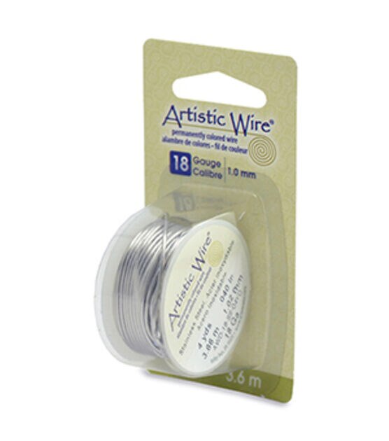 28 Gauge Wire 35 Yards Pkg Silver