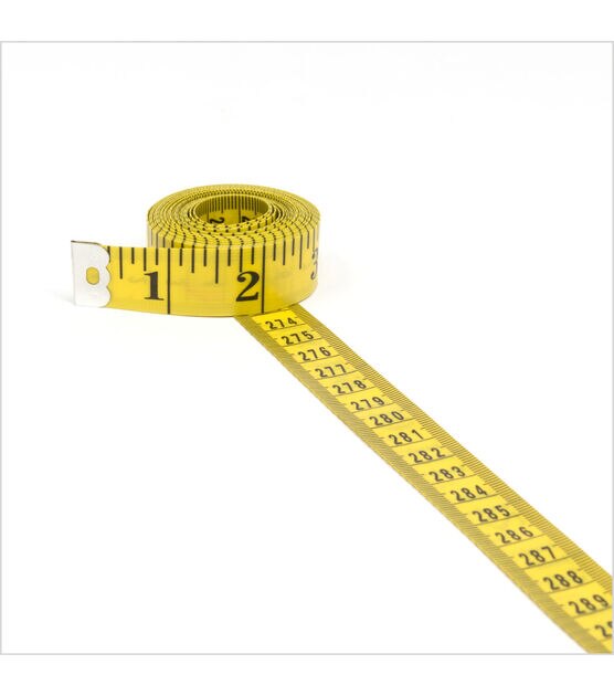 Fiberglass Tape Measure - 120 - Metric/Inches - Yellow