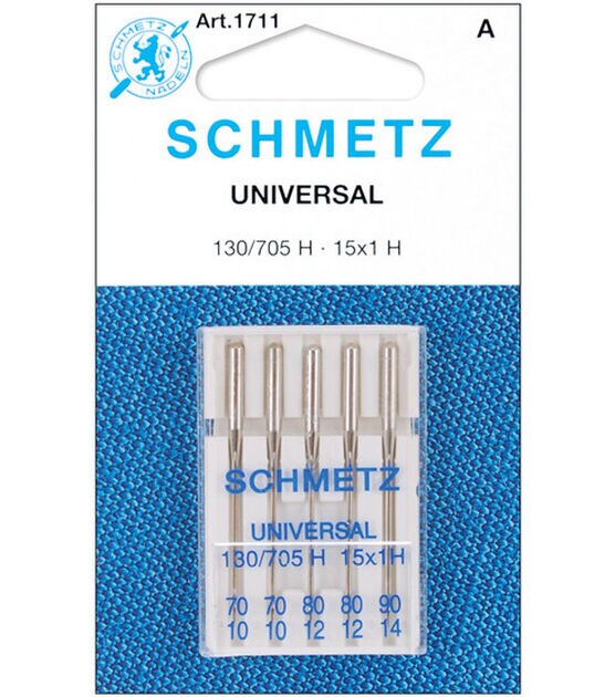 Schmetz Universal Machine Needle Assorted Sizes 70/80/90 10ct1789sewing  Machine Needlesschmetz Needlesquilting Needlesneedlessewing 