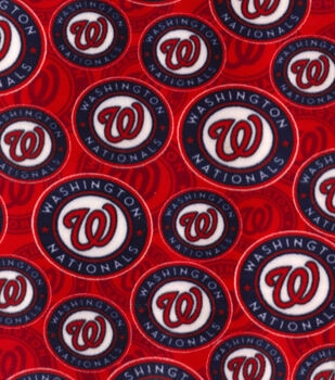 MLB Washington Nationals Cotton Fabric