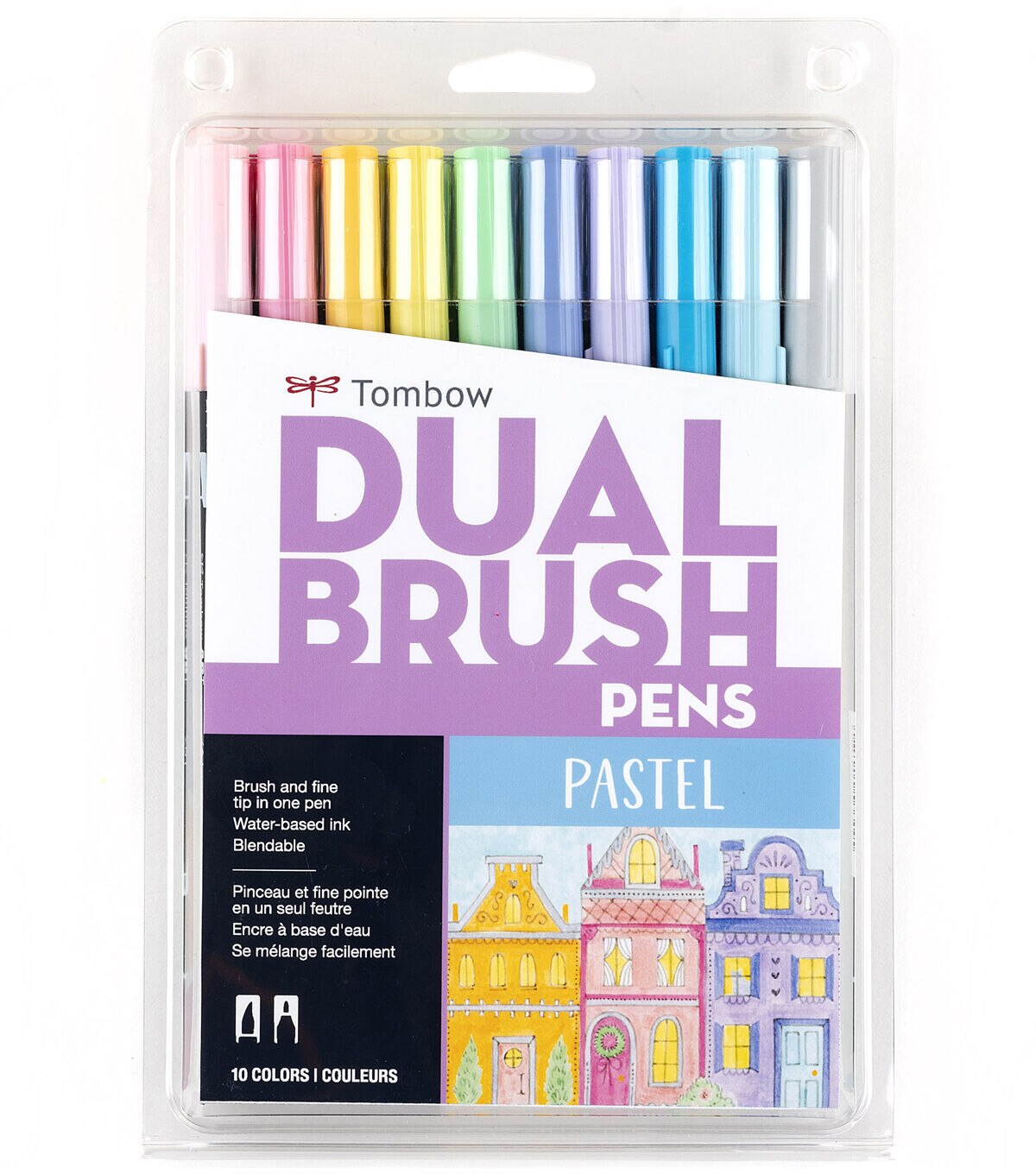 Tombow Dual Brush Markers 10 Pkg Pastel | JOANN Taiwan