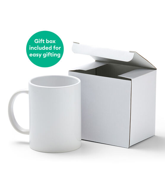 Cricut Mug Press 15oz White Ceramic Blank Mugs 6ct